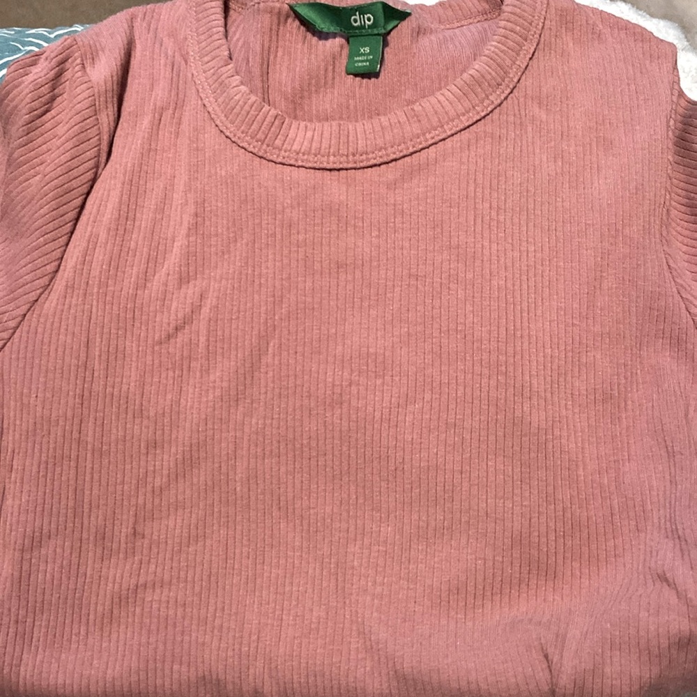 Color is pink,brand is dip,size is xs